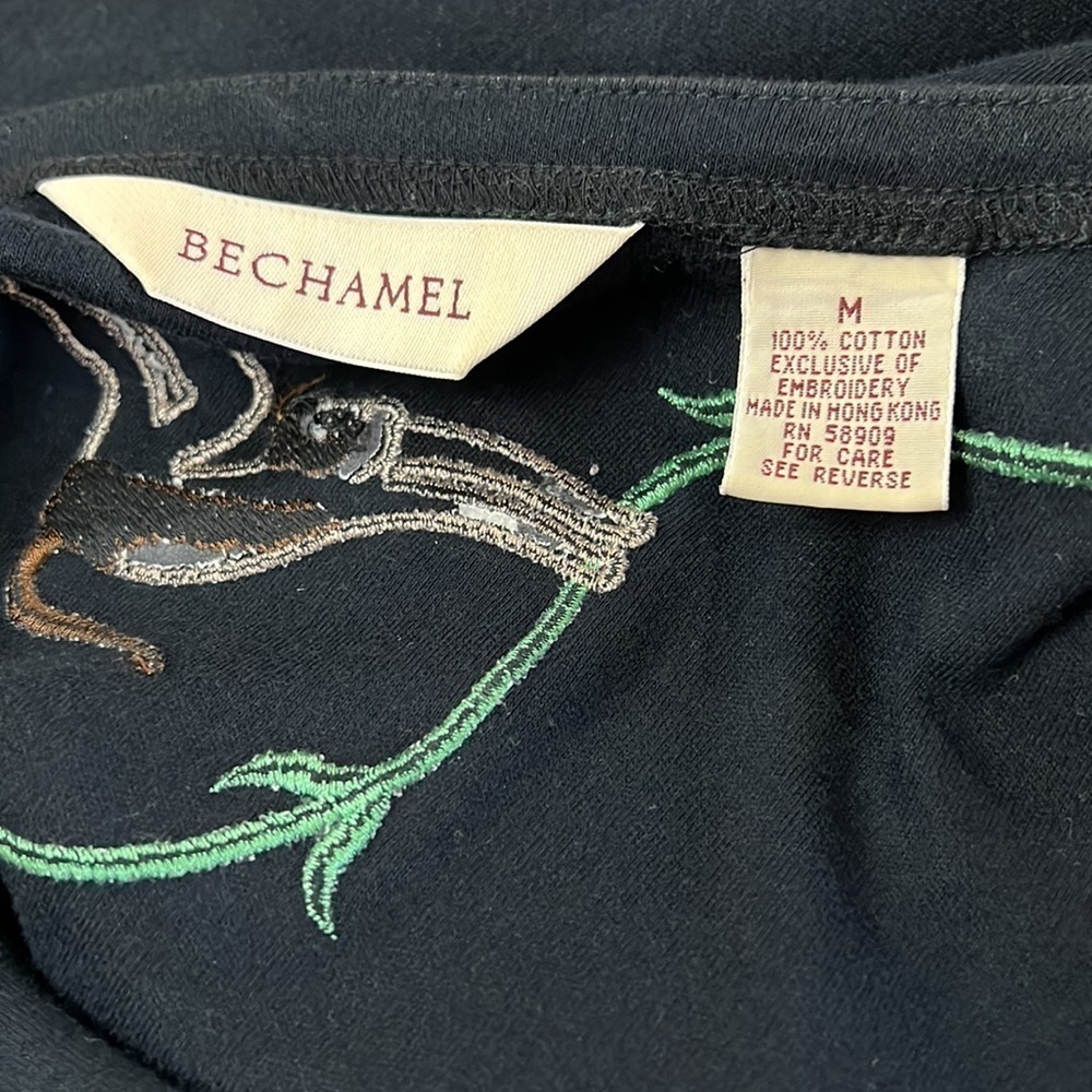 Bechamel embroidered animal button top - Picture 6 of 7
